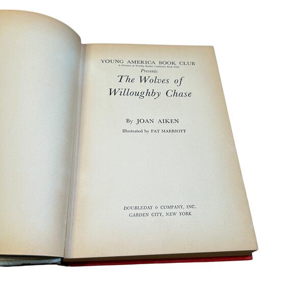 The Wolves of Willoughby Chase (1963 Young America Book Club) Joan Aiken - Picture 7 of 9